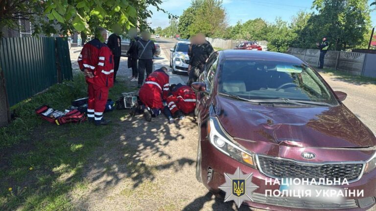 ДТП на Київщині: внаслідок наїзду авто загинула 10-річна дівчинка