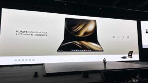 Huawei показала перший у світі ПК зі складаним екраном