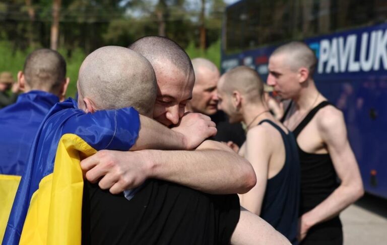 З російського полону повернулись 390 українців