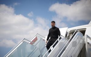 Зеленський прибув з візитом в Албанію