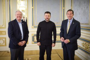 Зеленський зустрівся з двома сенаторами США