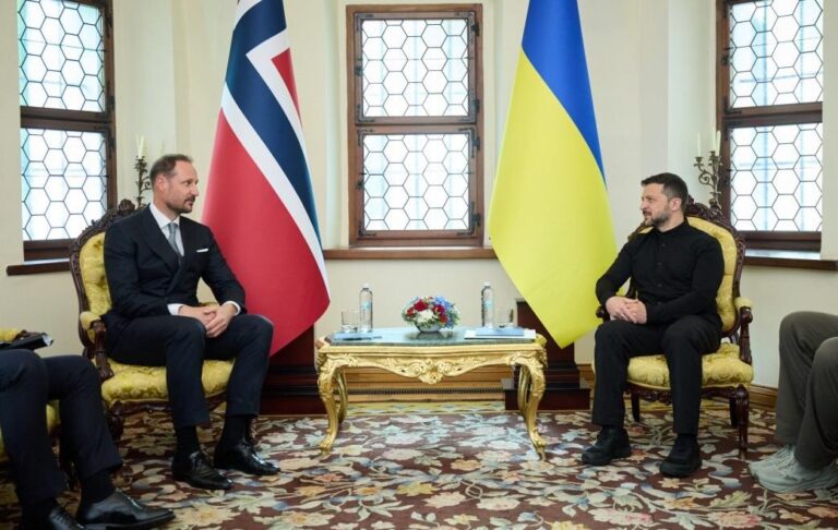 Зеленський зустрівся з кронпринцом Норвегії