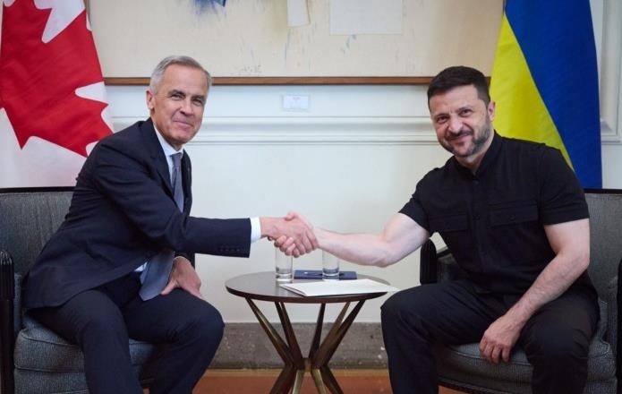 Зеленський зустрівся з новим прем’єром Канади