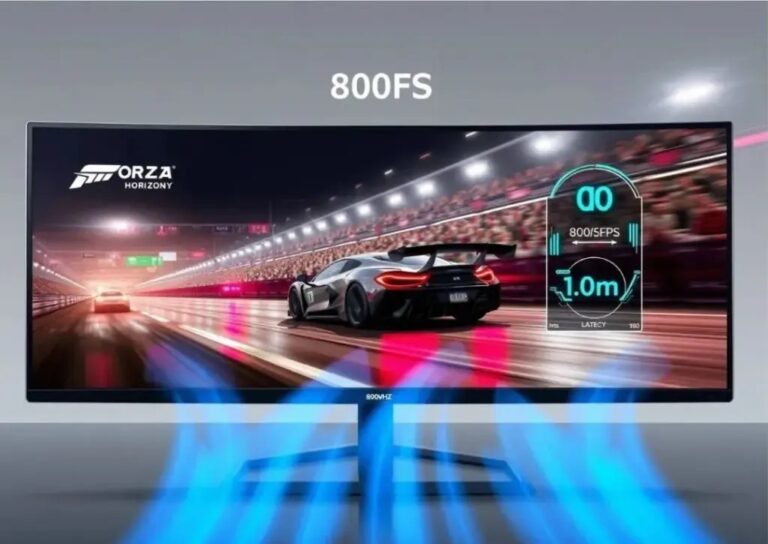 HKC представила перший у світі ігровий монітор із частотою оновлення 800 Гц