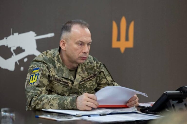 Сирський назвав втрати росіян з початку року