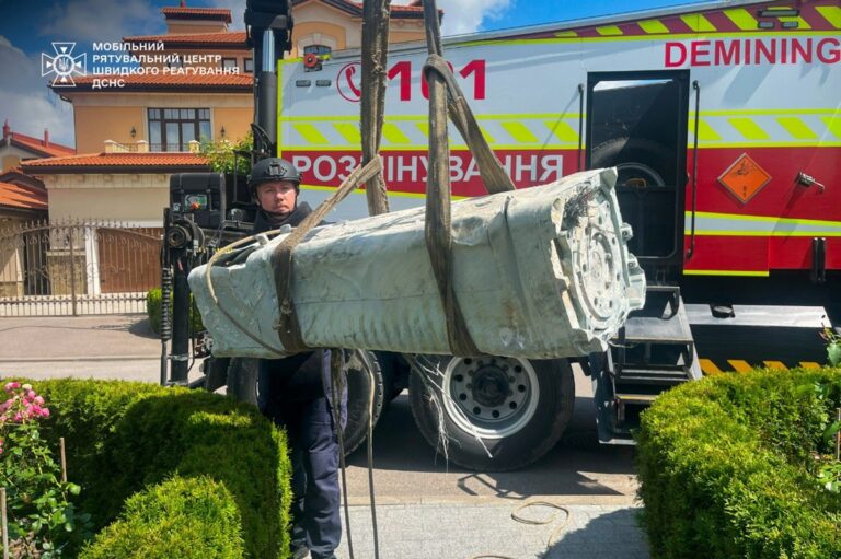 У Києві виявили бойову частину ракети Х-69