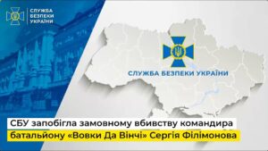 СБУ запобігла планам фсб ліквідувати командира батальйону «Вовки Да Вінчі» Сергія Філімонова