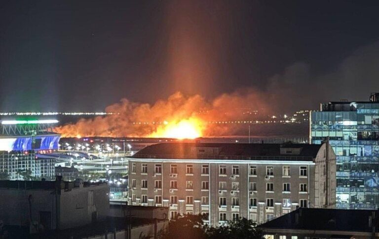 У російському Ростові сталася пожежа