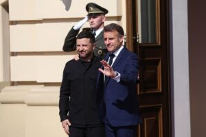 Зеленський і Макрон оцінили дипломатичну ситуацію