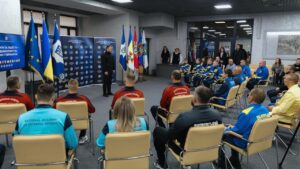 Ігор Клименко зустрівся із курсантами та ліцеїстами системи МВС – переможцями міжнародних змагань