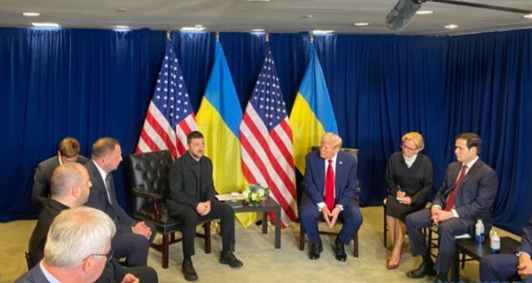 Зеленський і Трамп зустрілися в Нью-Йорку