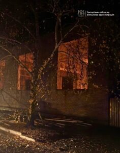 РФ атакувала Запоріжжя: понад 1700 осіб без світла