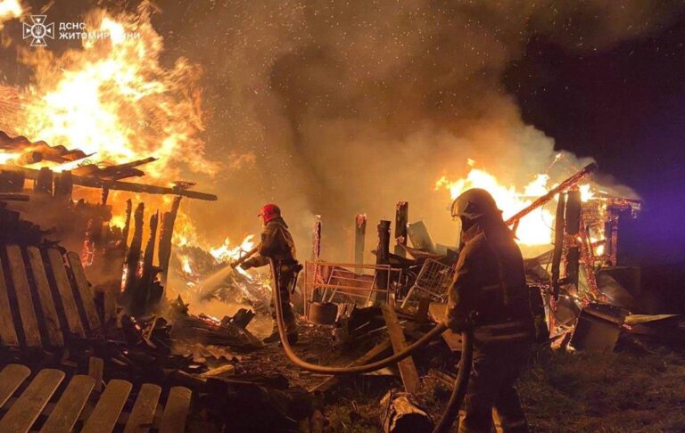 На Житомирщині дві жінки загинули під час пожежі