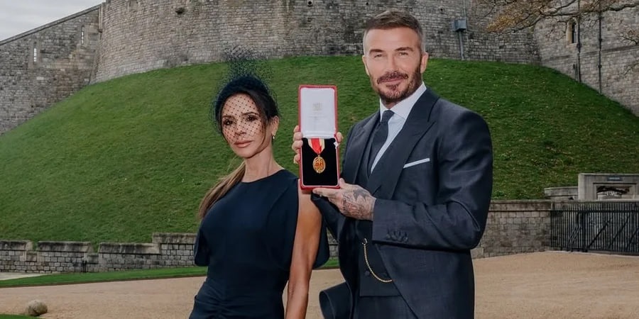 Новини культури - Вікторія Бекхем зворушливо привітала чоловіка після того, як він став сером