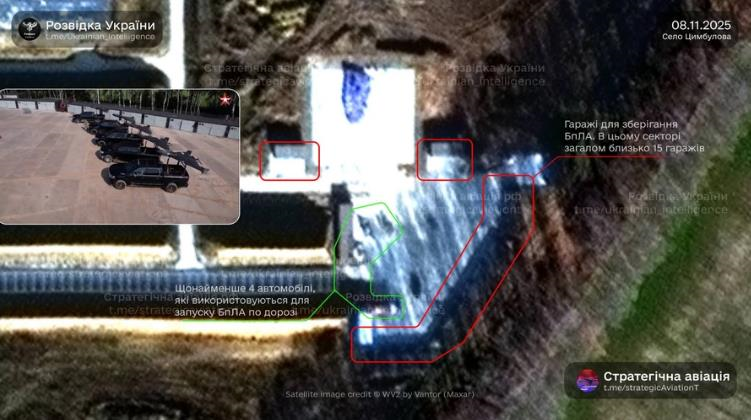 З’явилися супутникові знімки найбільшого в РФ майданчика для запуску БПЛА