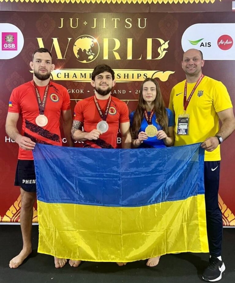 Збірна України з джіу-джитсу здобула дев’ять медалей на чемпіонаті світу