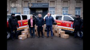 ДСНС отримала 50 БпЛА Mavic 3 Enterprise від The HALO Trust для потреб розмінування