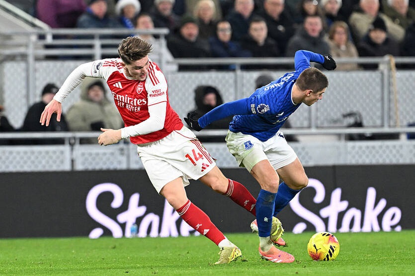 Новини спорту - Евертон з Миколенком програв Арсеналу на домашньому стадіоні