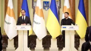 Заяви для медіа Володимира Зеленського і Президента Кіпру Нікоса Христодулідіса