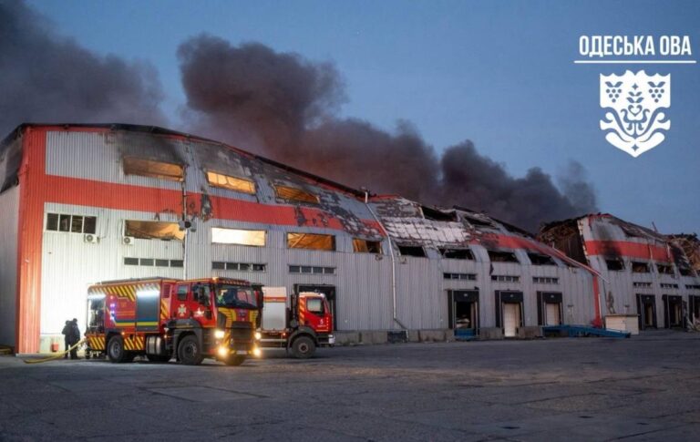 Росіяни знищили склад з бойлерами та обігрівачами на Одещині