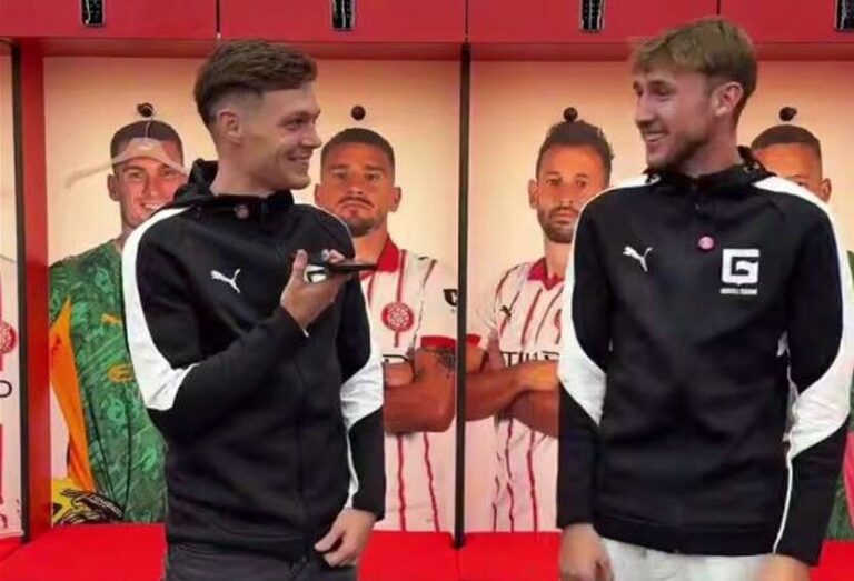 Циганков і Ванат взяли участь у веселому челенджі від Жирони