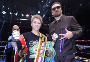 Усик привітав Іноуе з перемогою на ринзі