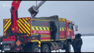 Чернігівські сапери ДСНС вилучили частину російської ракети «Іскандер»