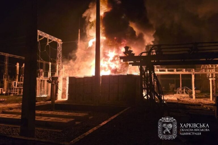 Атака на Харків: 80% міста й області знеструмлені