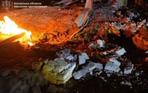 РФ атакувала житловий будинок у Запоріжжі