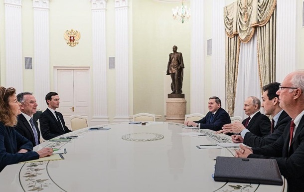 У Кремлі розпочалася зустріч Путіна зі Віткоффом