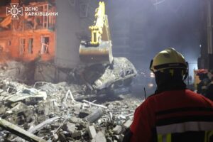 З-під завалів у Харкові деблокували тіло дитини