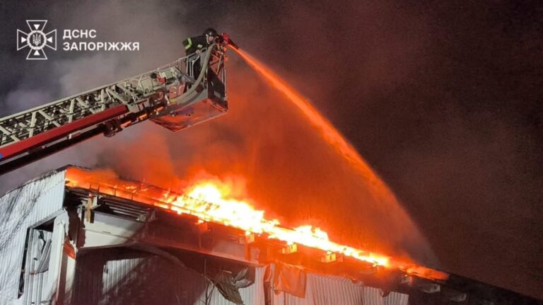 ДСНС оприлюднила наслідки ударів по Запоріжжю