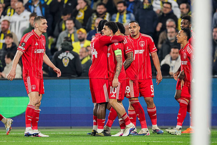 Ліга Європи побачила приголомшливу гру Ноттінгема проти Фенербахче