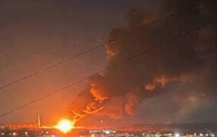 СБС підтверидили ураження нафтобази в Луганську