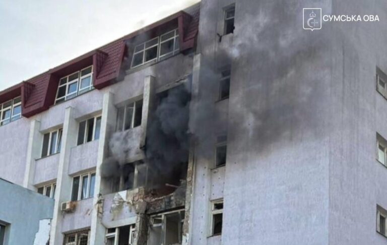 “Шахеди” масовано атакували Суми, є поранені