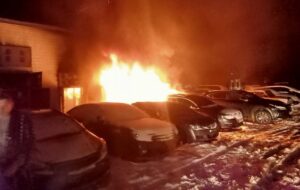 У Києві горіла трансформаторна підстанція