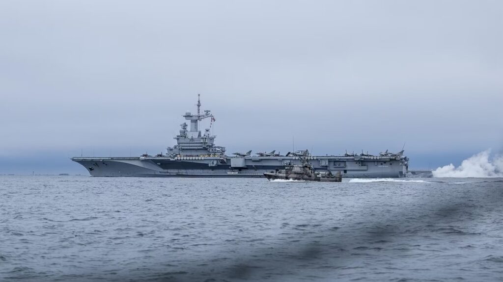 У Швеції підтвердили, що до французького авіаносця летів російський дрон