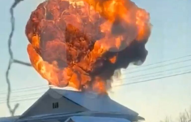 У Тамбовській області РФ стався “епічний” вибух