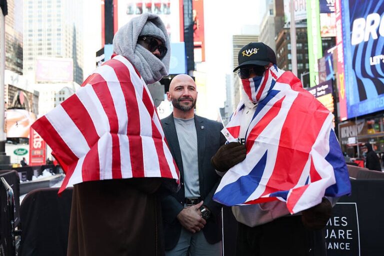 Відбулася перша битва поглядів Вайлдера і Чісори перед боєм