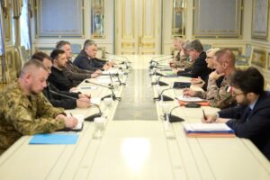 Зеленський зустрівся з міністеркою Збройних сил Франції
