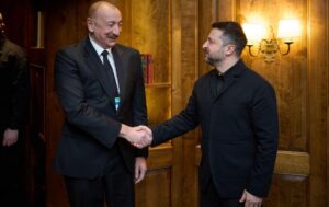 Зеленський зустрівся з президентом Азербайджану