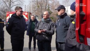 Голова ДСНС провів зустріч із делегацією Пожежної бригади м. Парижа