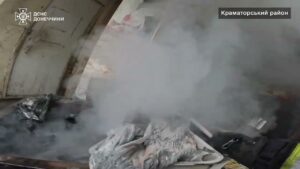 Донечина: надзвичайники ліквідували 8 пожеж, 5 з яких спричинені російськими обстрілами