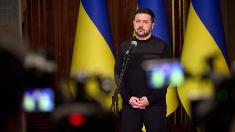 Брифінг Володимира Зеленського для ЗМІ щодо ситуації в Україні, переговорного треку, Близького Сходу