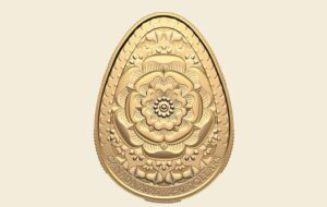 Канада випустила золоту монету у вигляді української писанки
