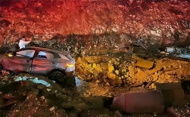 Китайський електромобіль вцілів після влучання ракетою в Єрусалимі