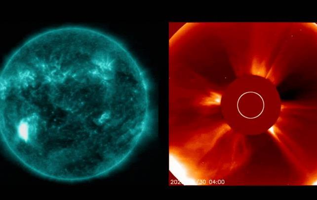 Потужний спалах на Сонці спричинив перебої радіозв&rsquo;язку