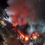 У Шотландії пожежа у вейп-шопі викликала хаос на залізниці