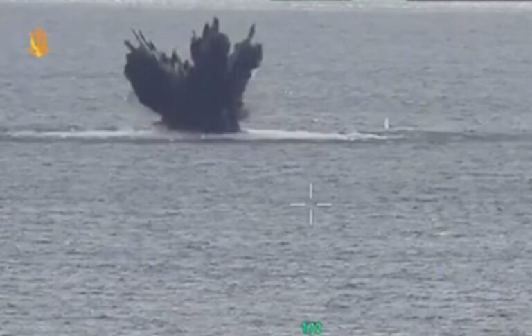 Під Одесою знищили російський морський дрон