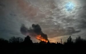 У Мелітополі після “прильоту” зникло світло